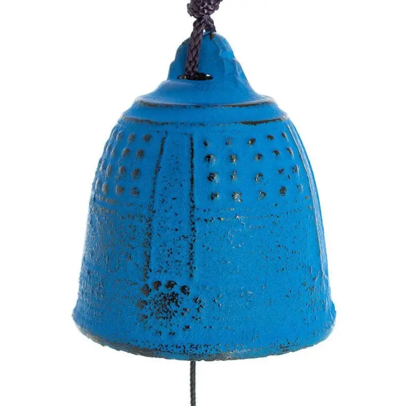 Suoneria giapponese in ghisa Iwachu blu - 5,5 cm