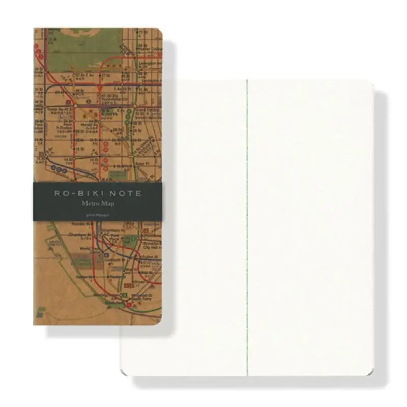 Taccuino Ro-Biki Appunti Mappa della metropolitana