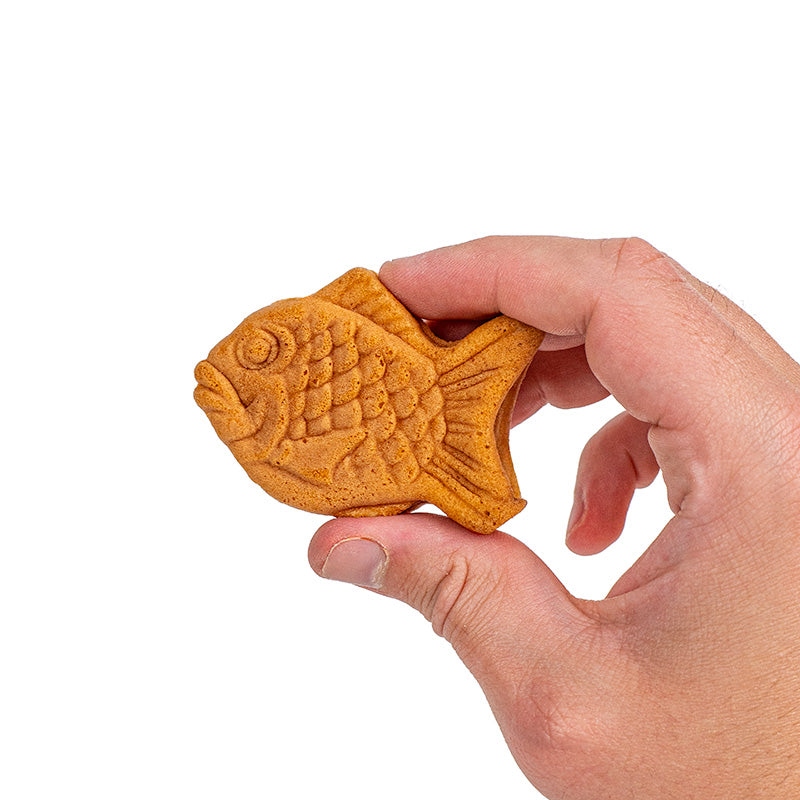 Taiyaki giapponese morbido con crema