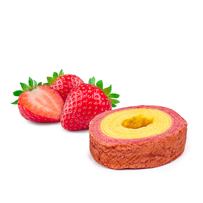 Taiyo Baumkuchen - Latte & Fragola