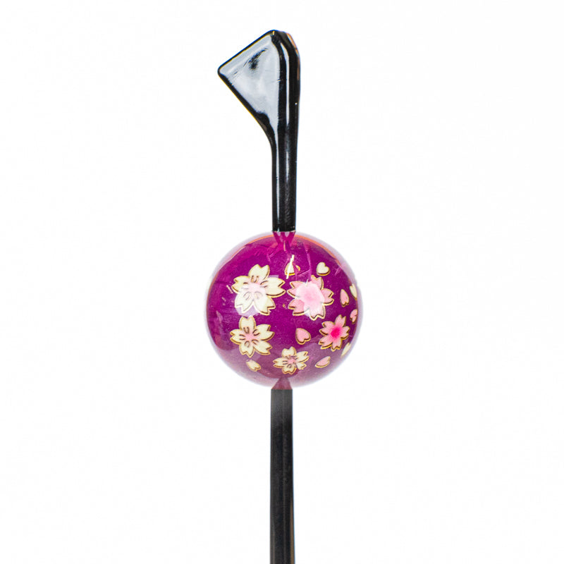 Tama Kanzashi giapponese Ukidama viola