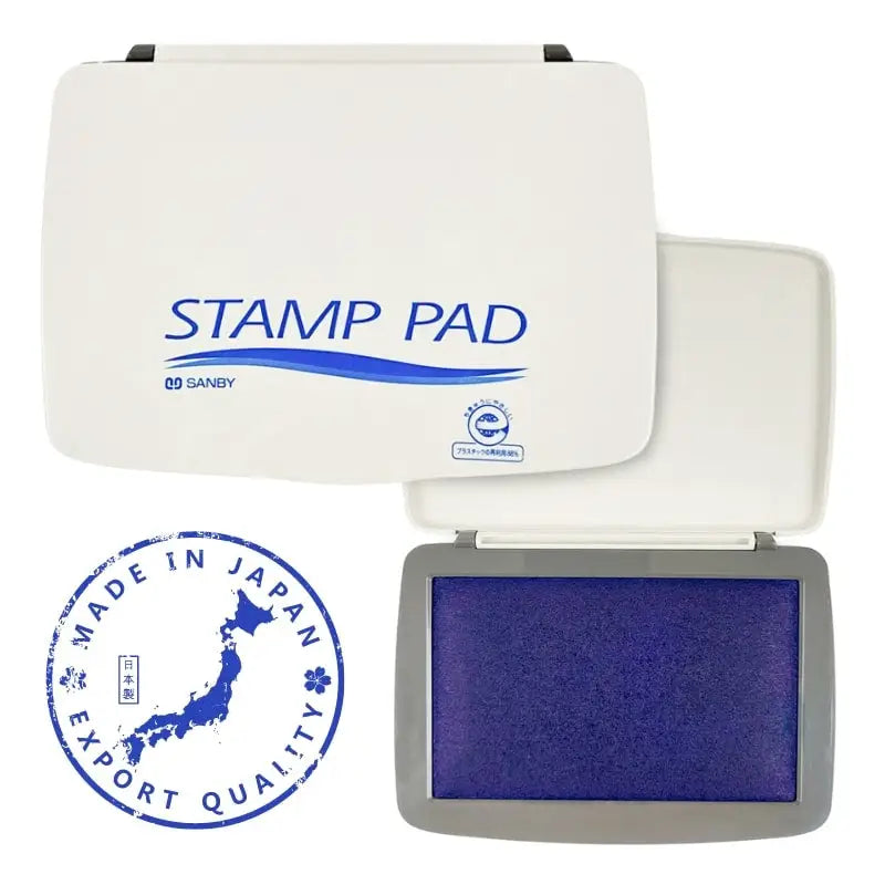 Tampone d'inchiostro blu