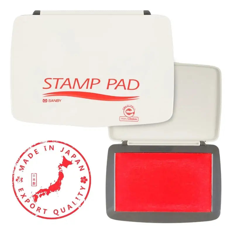 Tampone d'inchiostro rosso