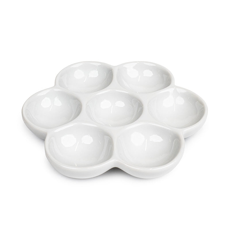 Tavolozza Acquerello in Ceramica Margherita