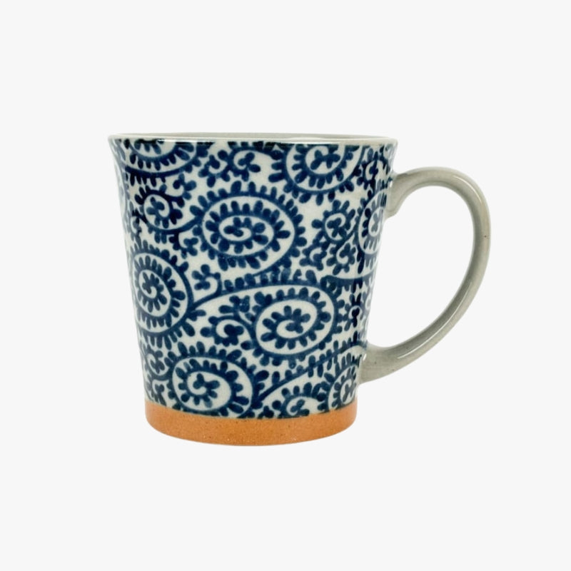 Tazza giapponese Karakusa Blue