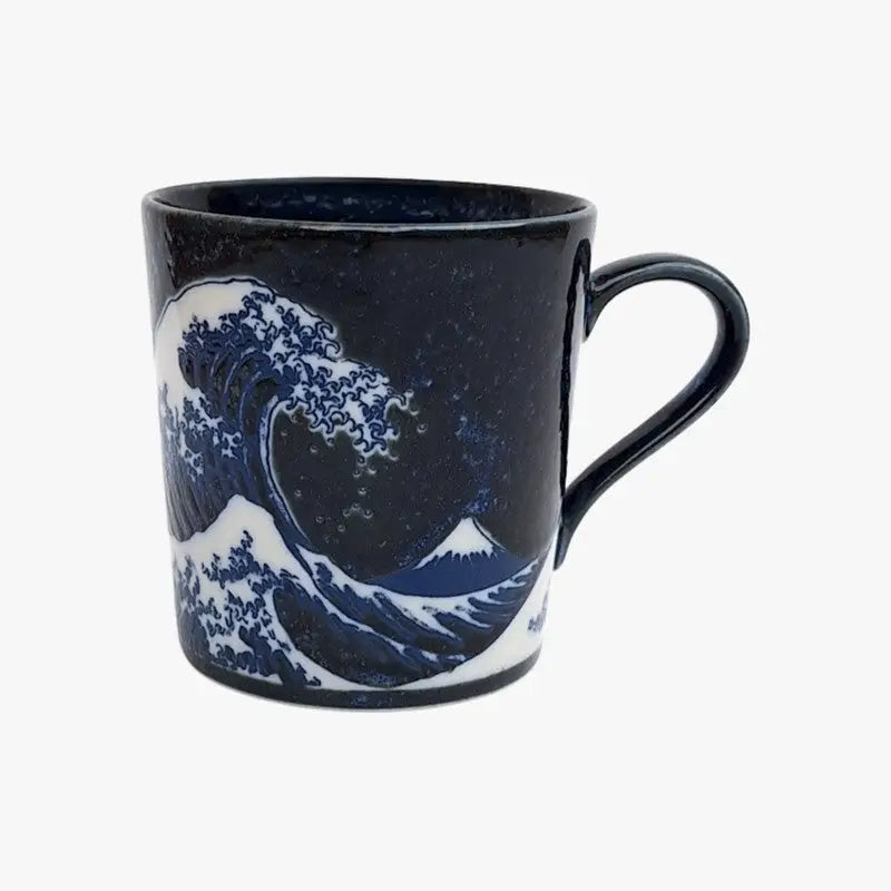 Tazza giapponese Kanagawa Blue