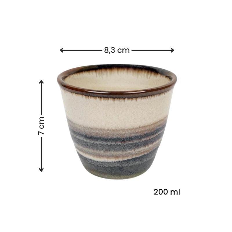 Tazza Giapponese Marrone - Hakeme