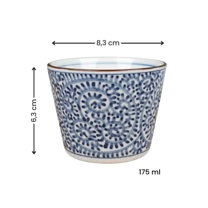 Tazza di soba giapponese Karakusa