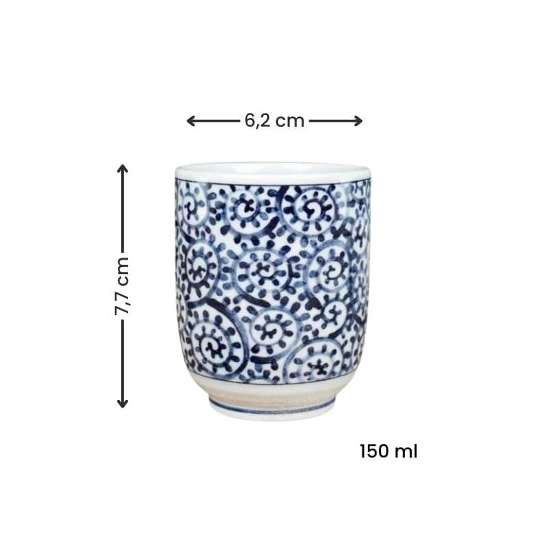 Tazza giapponese Yunomi Karakusa