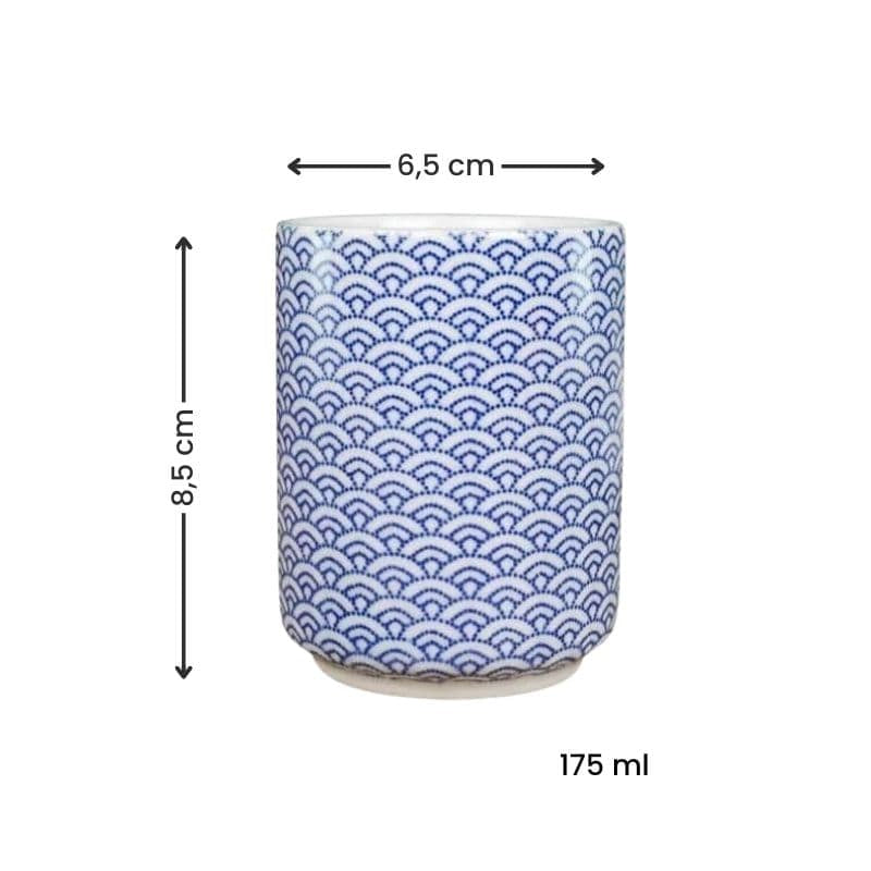 Tazza giapponese Yunomi Seigaiha