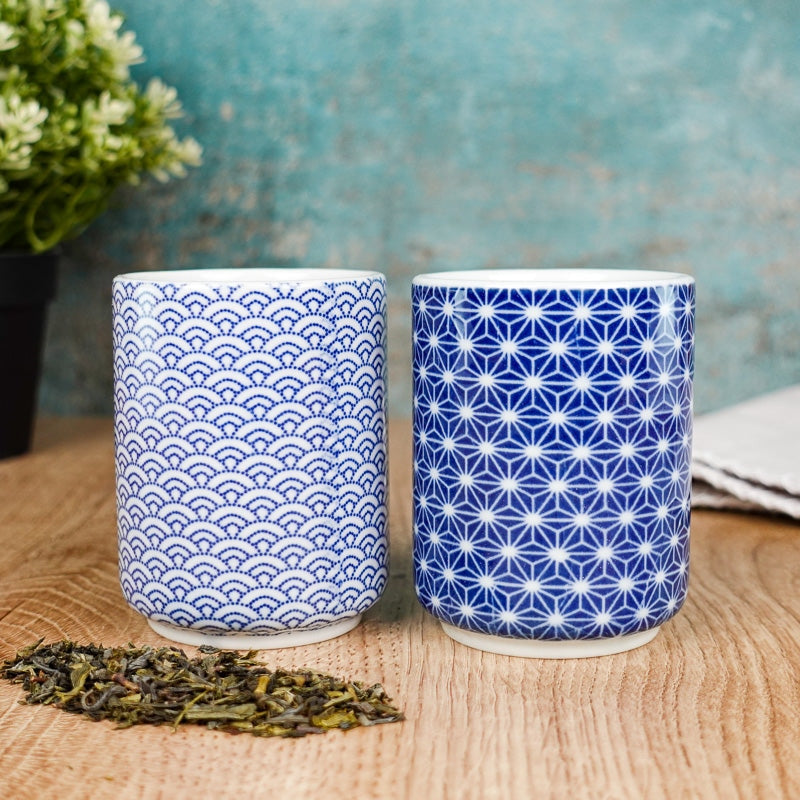 Tazza giapponese Yunomi Seigaiha