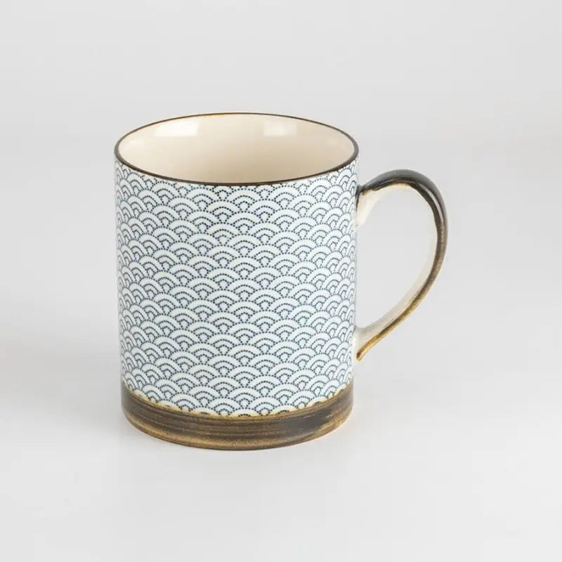 Tazza giapponese Seigaiha design