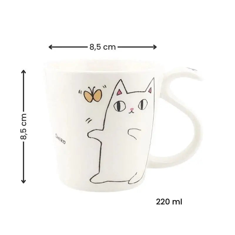 Tazza Neko Shiro Cat