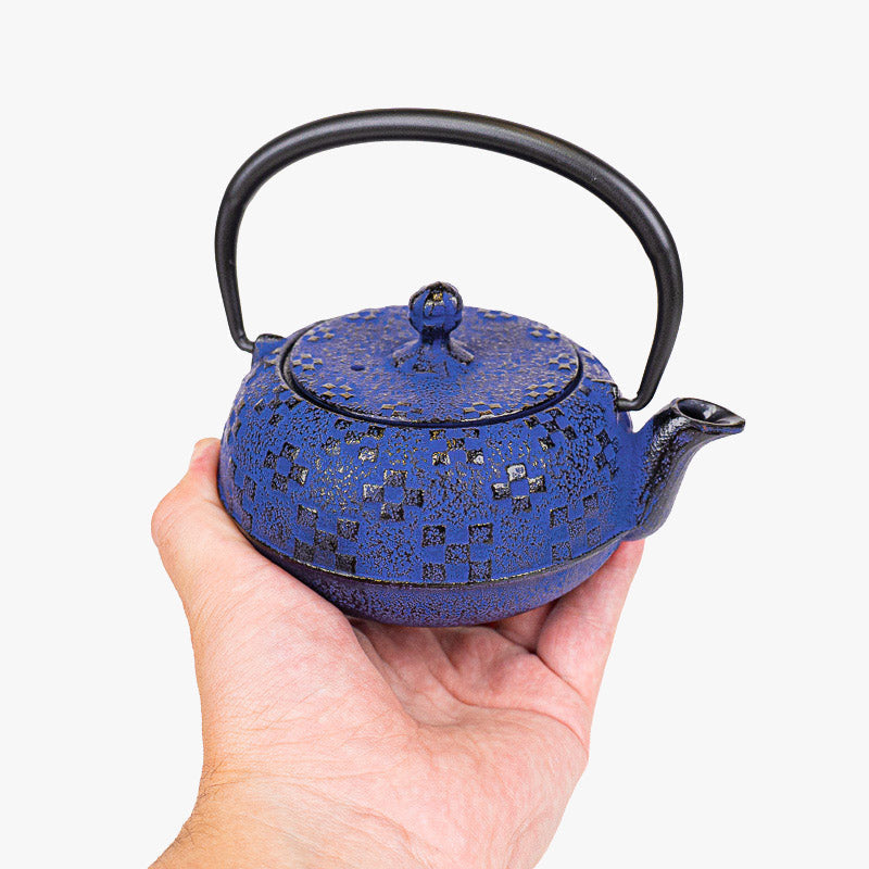 Teiera Giapponese in Ghisa – Tetsubin Indigo