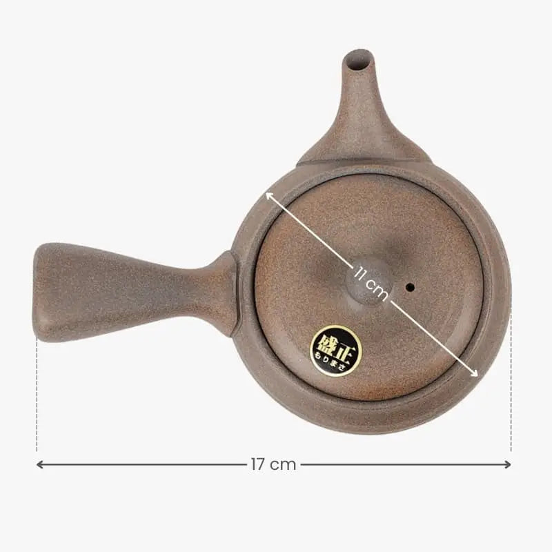 Teiera giapponese Kyusu Yakishime