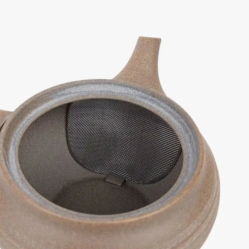 Teiera giapponese Kyusu Yakishime