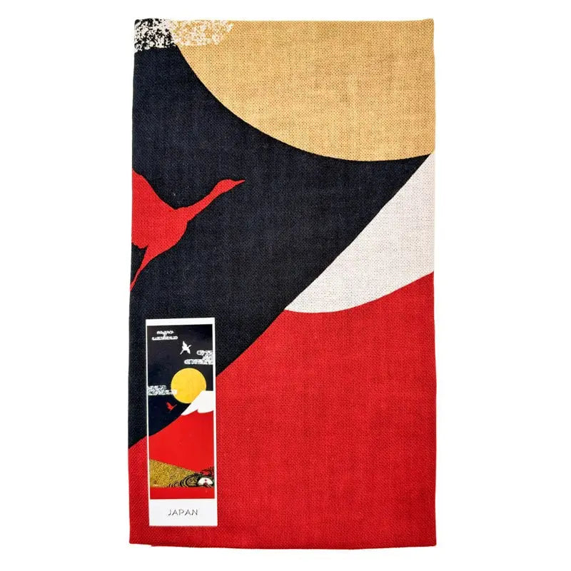 Tenugui giapponese rosso Fuji