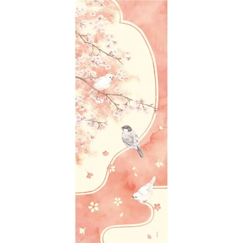 Tenugui Haru Tori giapponese