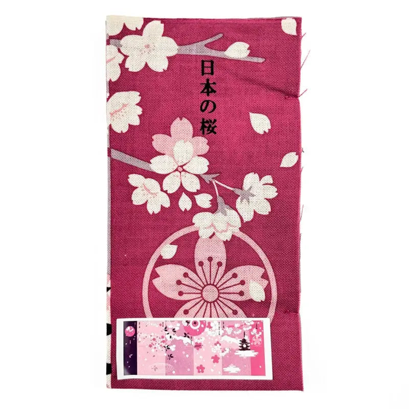 Tessuto giapponese Sakura Tenugui