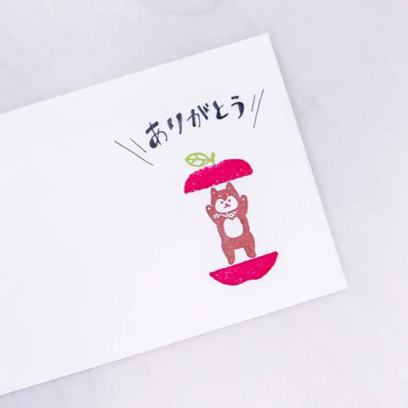 Timbri trasparenti Shiba giapponese