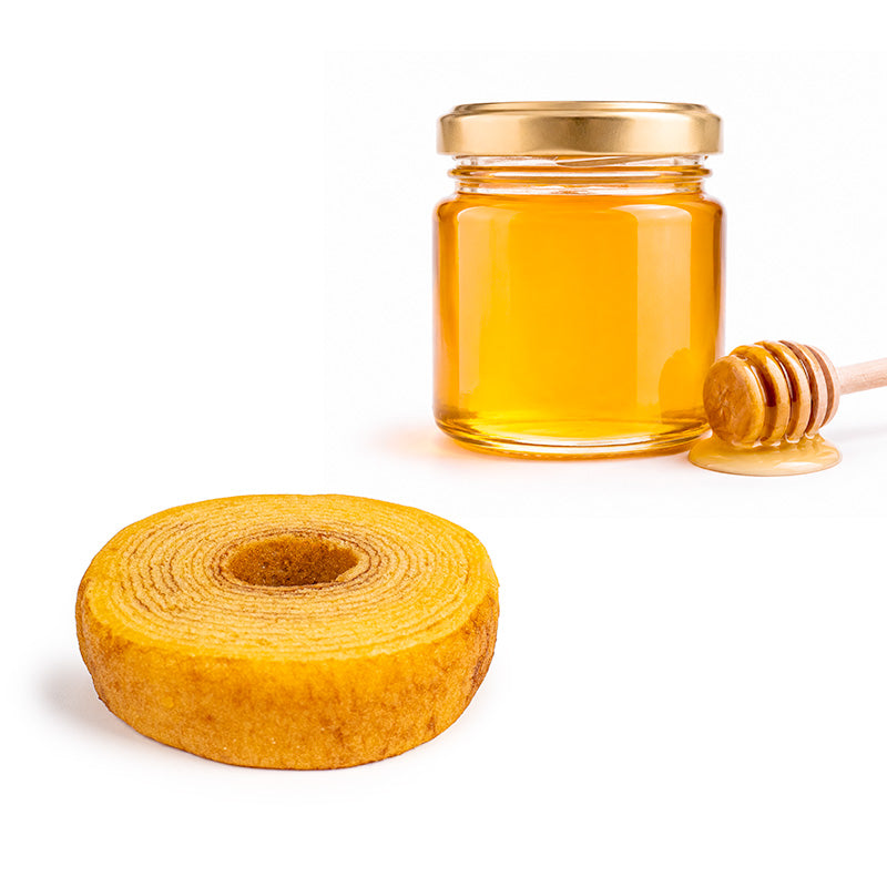 Torta umida al miele Baumkuchen