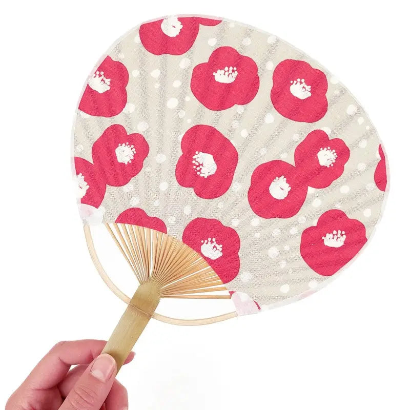Ventaglio di camelie Uchiwa