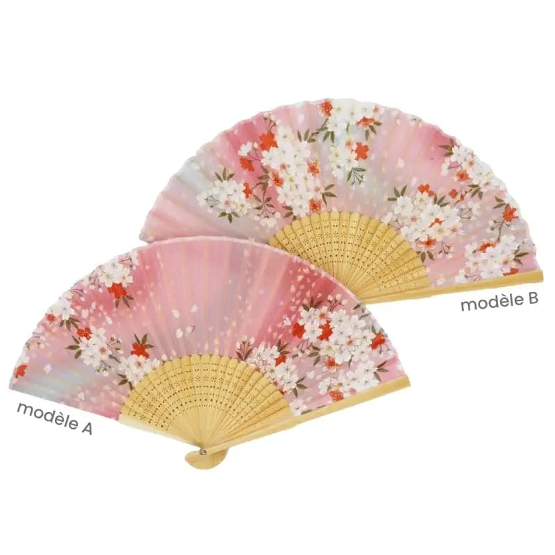 Ventaglio giapponese rosa Sakura
