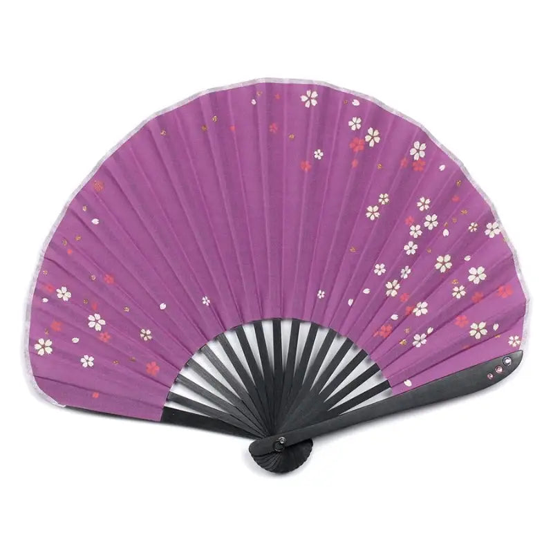 Ventaglio giapponese Sakura Violet