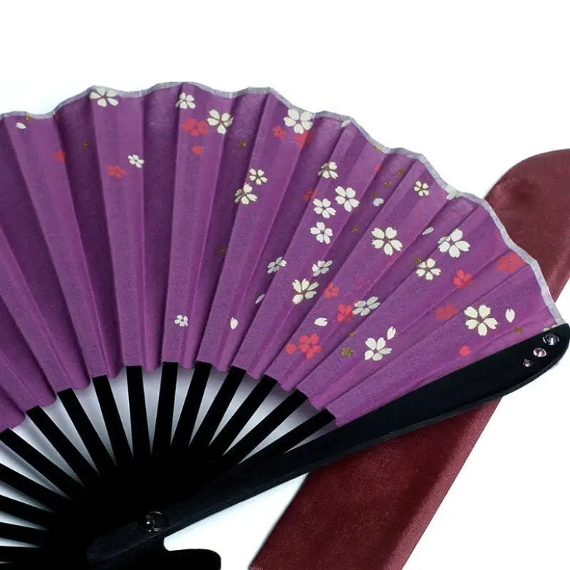 Ventaglio giapponese Sakura Violet
