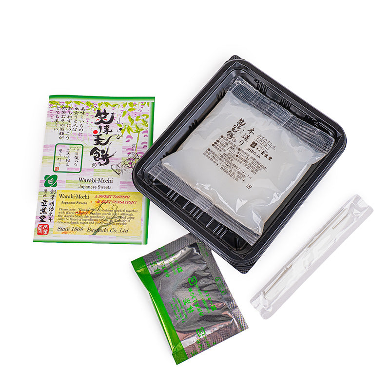 Warabi Mochi con Matcha