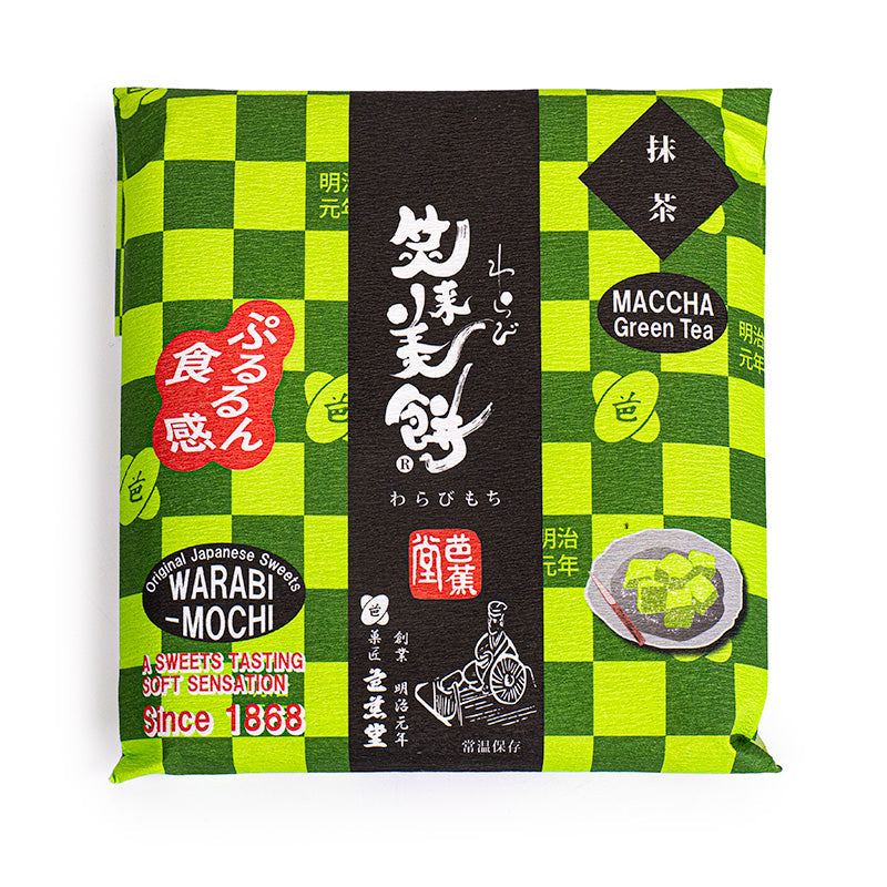 Warabi Mochi con Matcha