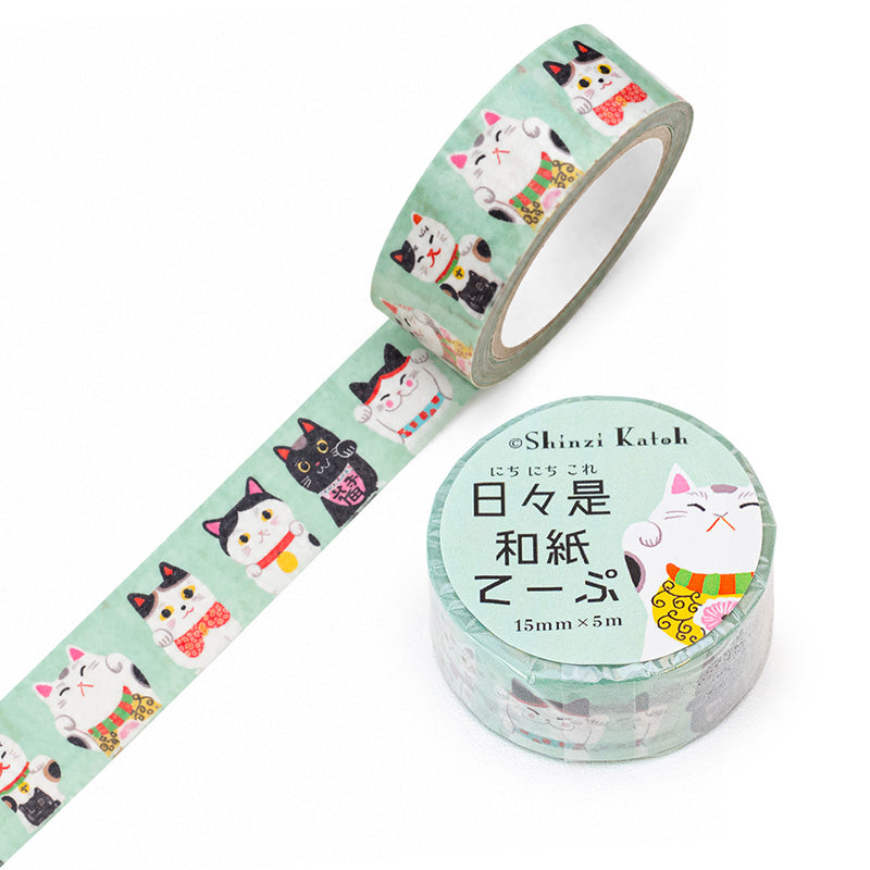 Washi Tape - Gatti Maneki Neko
