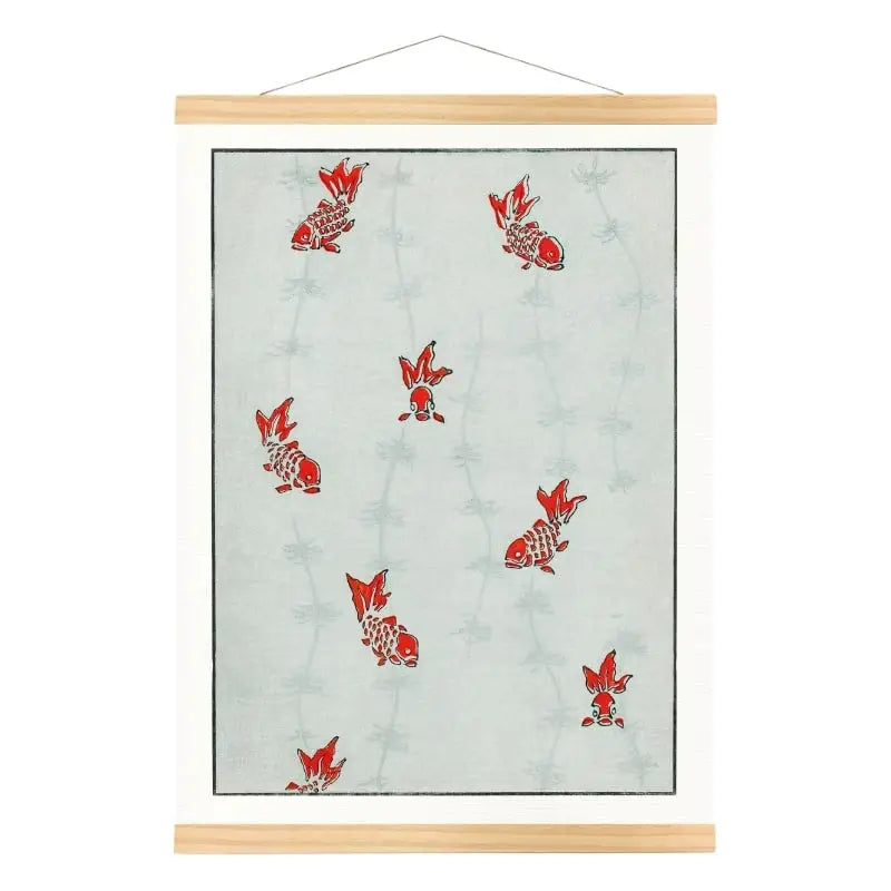 Watanabe Seitei Stampa giapponese - Pesce - A3