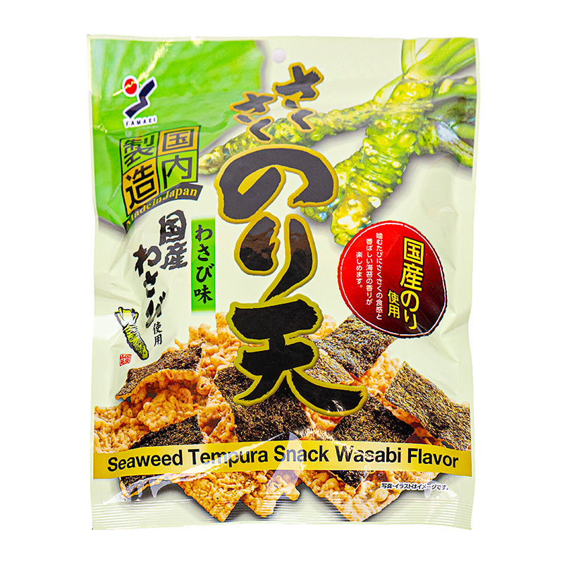 Yamaei Snack di Nori Tempura - Wasabi