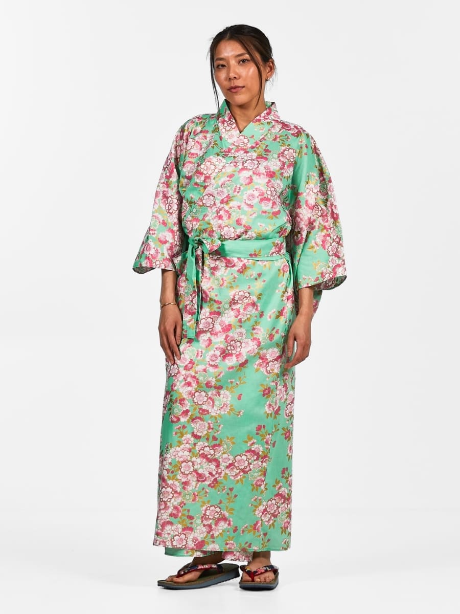 Yukata Kimono Da Donna Fiori Sakura