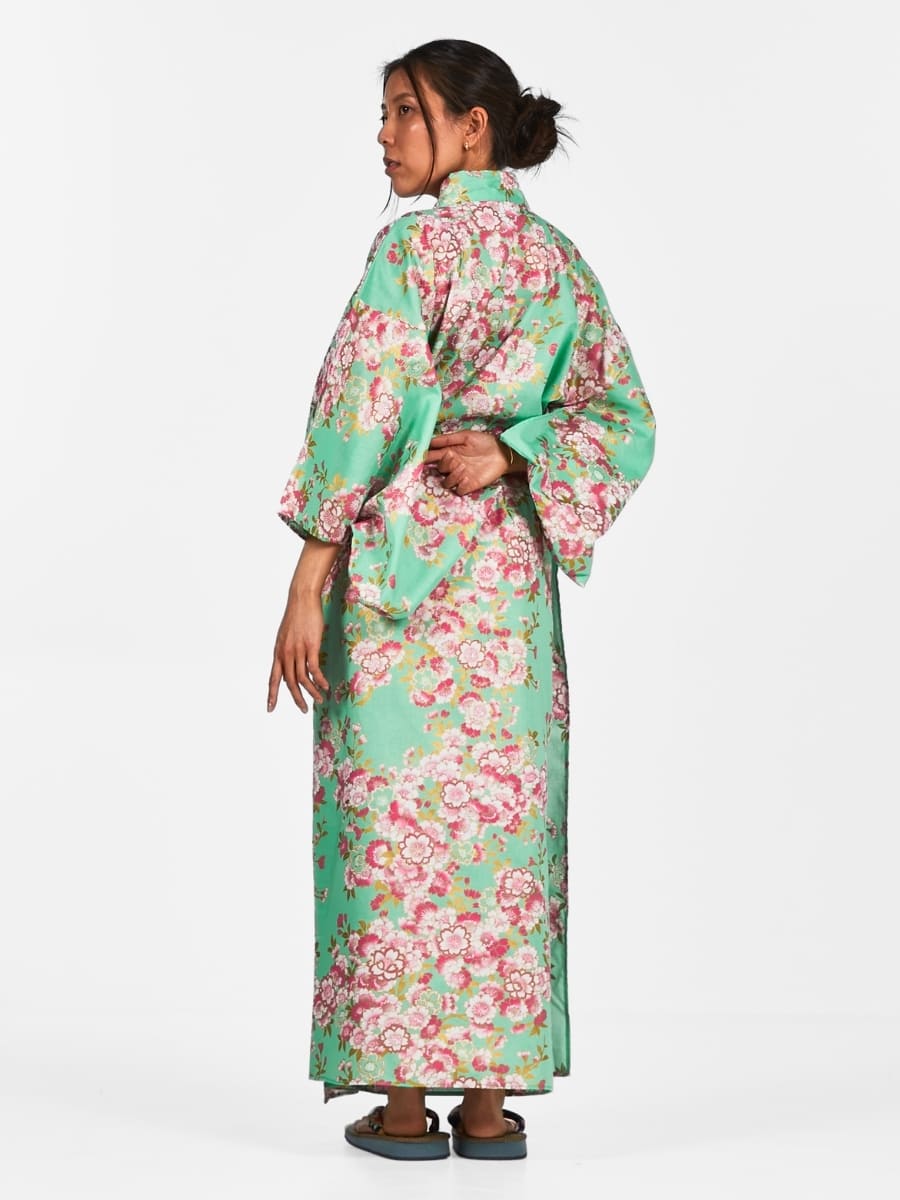 Yukata Kimono Da Donna Fiori Sakura
