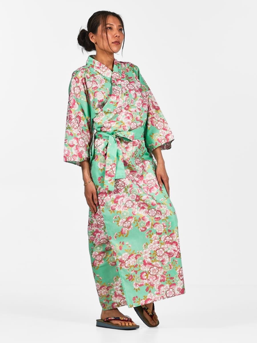 Yukata Kimono Da Donna Fiori Sakura