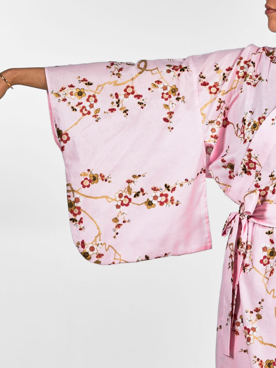 Yukata Kimono Da Donna Ōgonbai