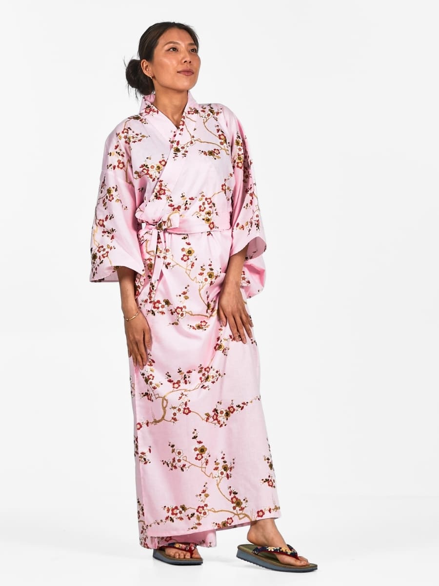 Yukata Kimono Da Donna Ōgonbai