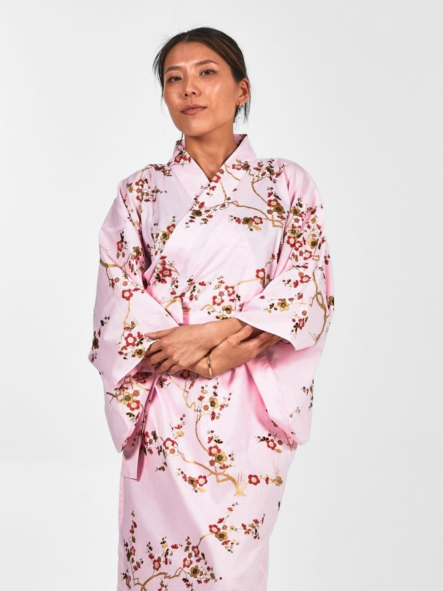 Yukata Kimono Da Donna Ōgonbai