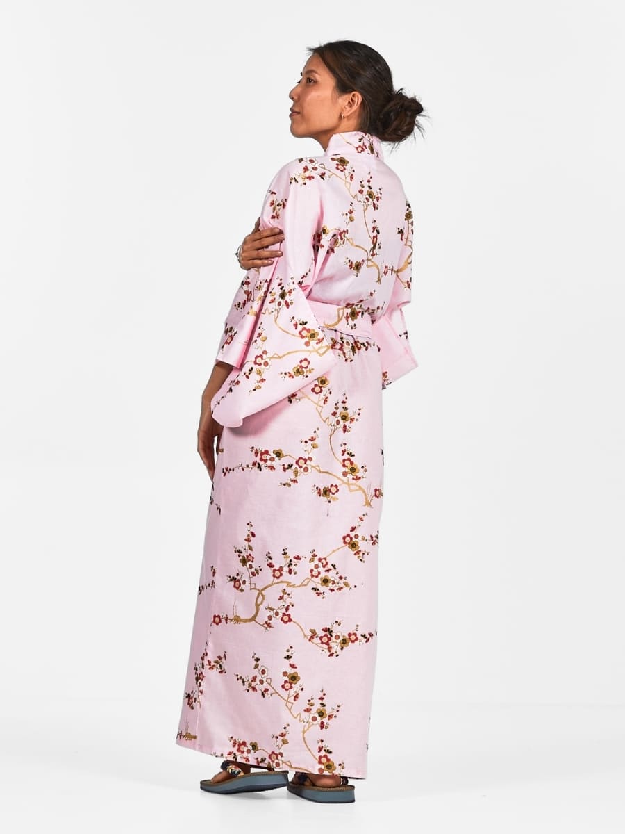 Yukata Kimono Da Donna Ōgonbai