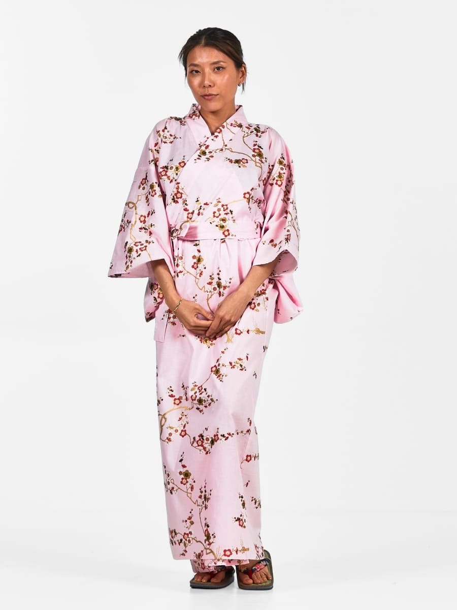 Yukata Kimono Da Donna Ōgonbai