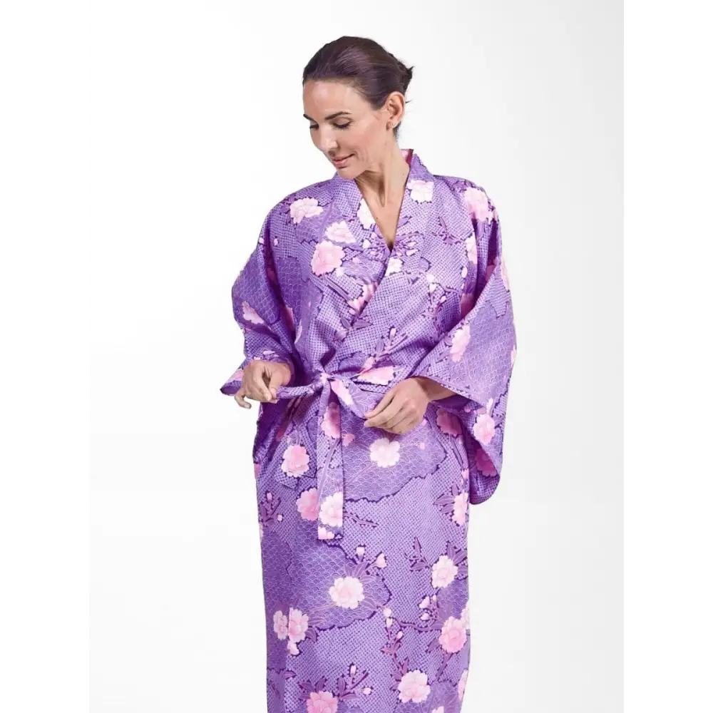 Yukata Kimono da donna Sakura to Kumo