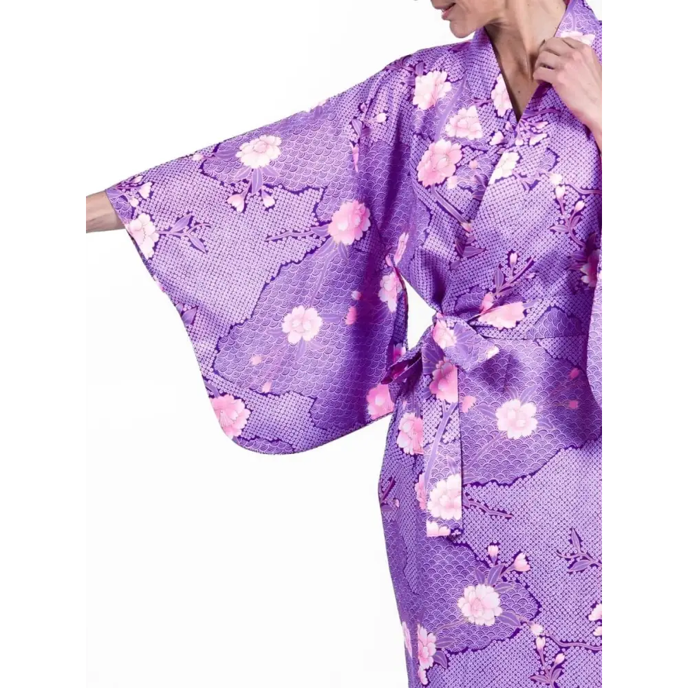 Yukata Kimono da donna Sakura to Kumo