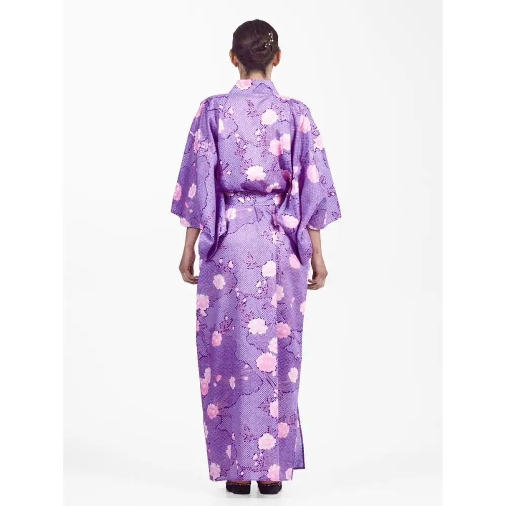 Yukata Kimono da donna Sakura to Kumo