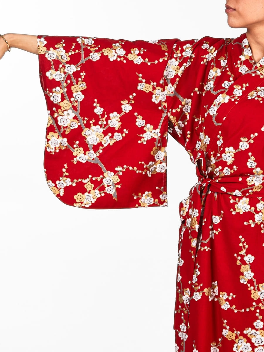 Yukata Kimono Da Donna Shiraume