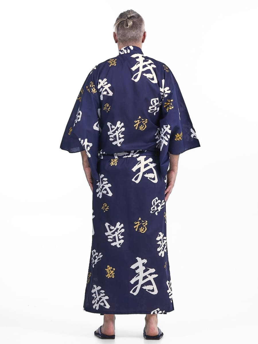 Yukata Kimono Kotobuki da uomo
