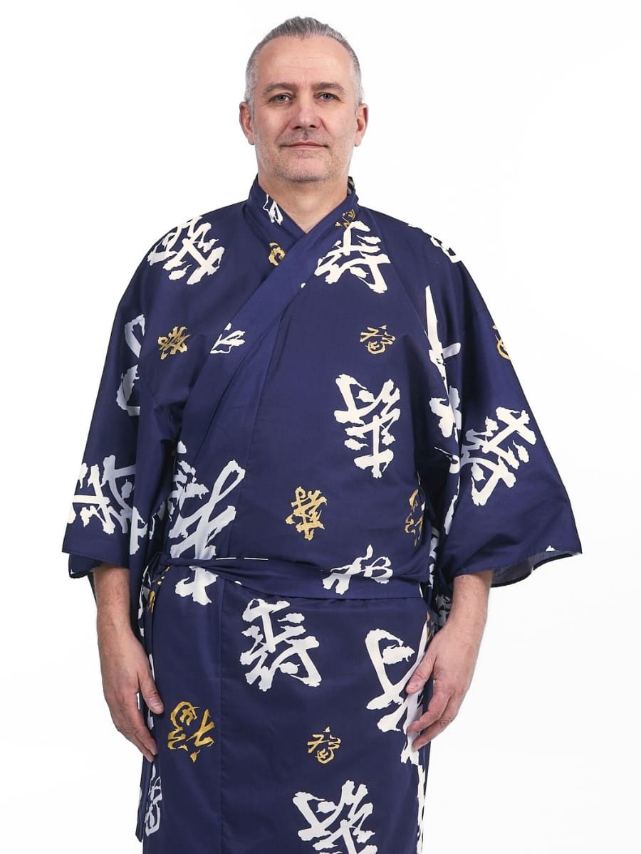 Yukata Kimono Kotobuki da uomo