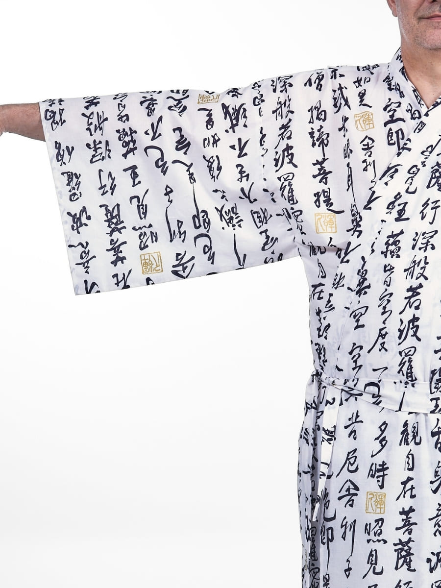 Yukata Sutra Hannya Kimono da uomo